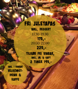 Juletapas vinbar 2020 red